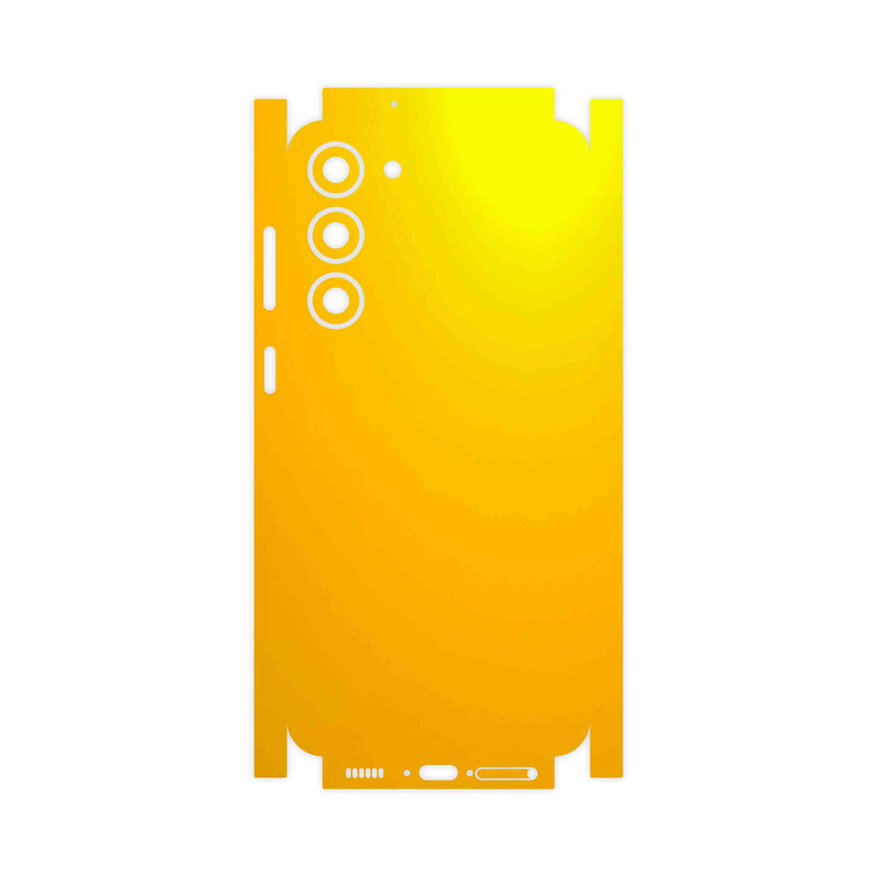 برچسب پوششی ماهوت مدل Matte-Deep-Mustard-FullSkin مناسب برای گوشی موبایل سامسونگ Galaxy S23 Plus