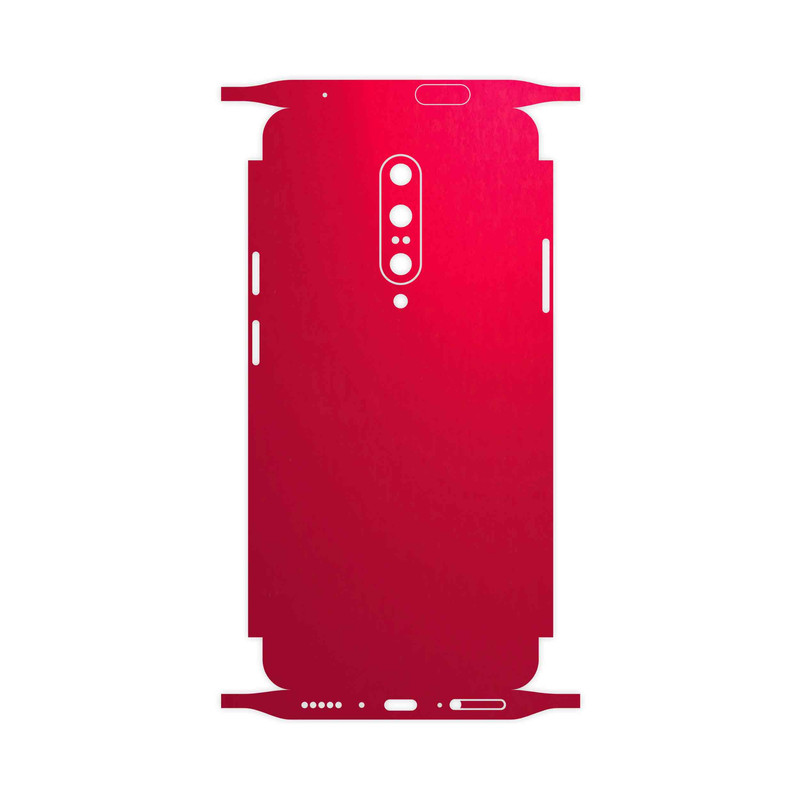 برچسب پوششی ماهوت مدل Matte-Warm-Red-FullSkin مناسب برای گوشی موبایل وان پلاس 7 Pro