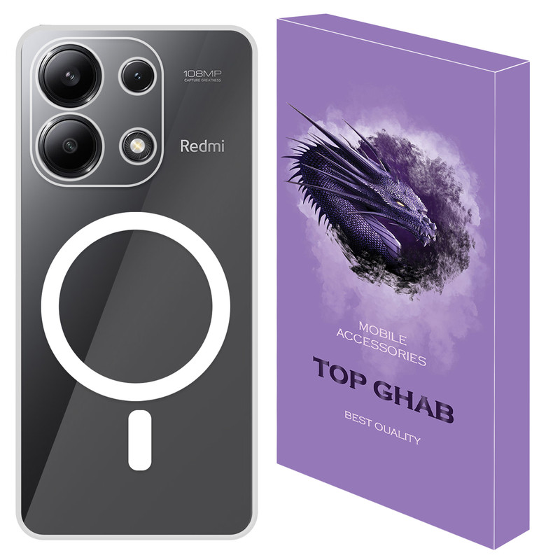 کاور تاپ قاب مدل MAGJELL مناسب برای گوشی موبایل شیائومی Redmi Note 13 Pro 4G / Poco M6 Pro 4G