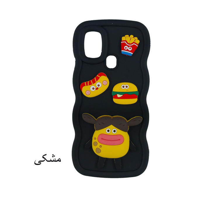 کاور لیمیا مدل عروسکی برجسته مناسب برای گوشی موبایل سامسونگ Galaxy A21s