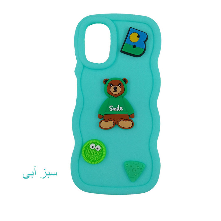 کاور لیمیا مدل عروسکی برجسته مناسب برای گوشی موبایل سامسونگ Galaxy A12/A12 Nacho/M12