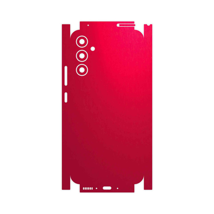 برچسب پوششی ماهوت مدل Matte-Warm-Red-FullSkin مناسب برای گوشی موبایل سامسونگ Galaxy A34