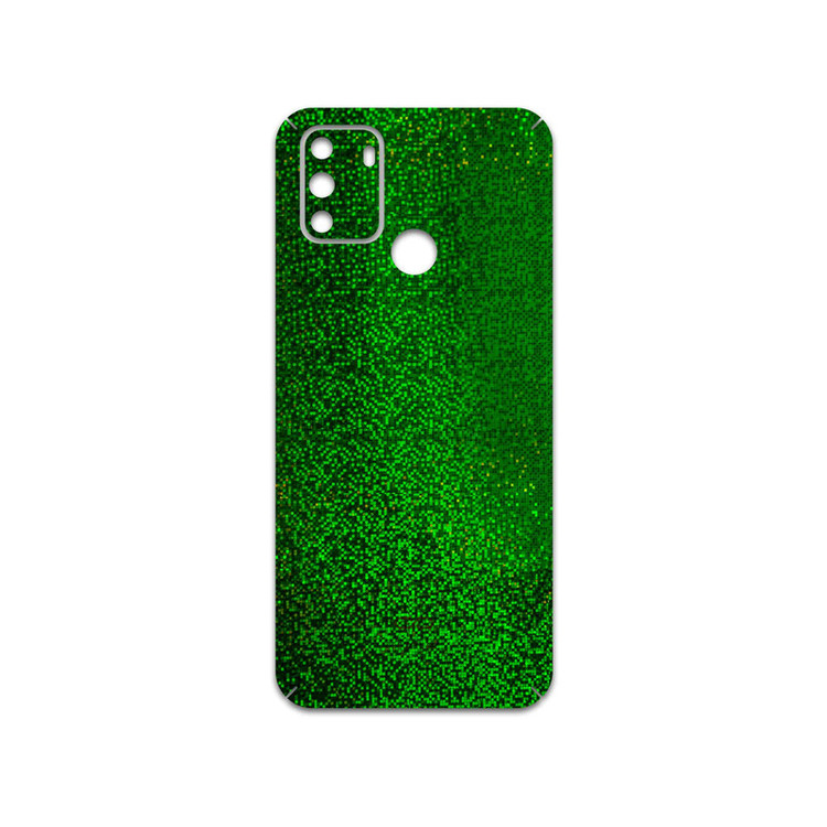 برچسب پوششی ماهوت مدل Green-Holographic مناسب برای گوشی موبایل جی پلاس S10 2022
