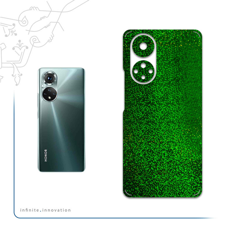 برچسب پوششی ماهوت مدل Green-Holographic مناسب برای گوشی موبایل آنر 50