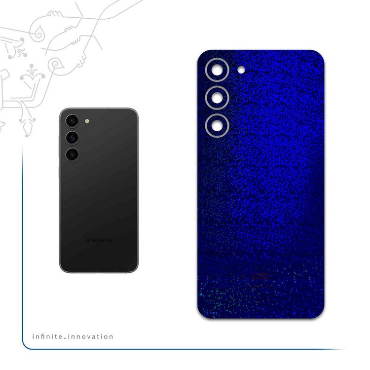 برچسب پوششی ماهوت مدل Blue-Holographic مناسب برای گوشی موبایل سامسونگ Galaxy S23 Plus