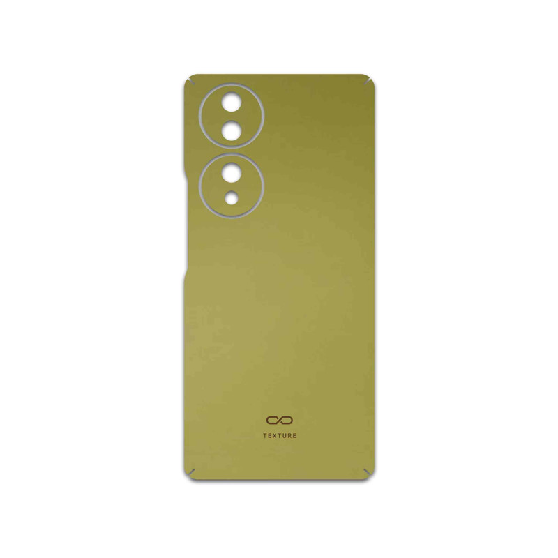 برچسب پوششی ماهوت مدل Matte-Gold مناسب برای گوشی موبایل آنر 70