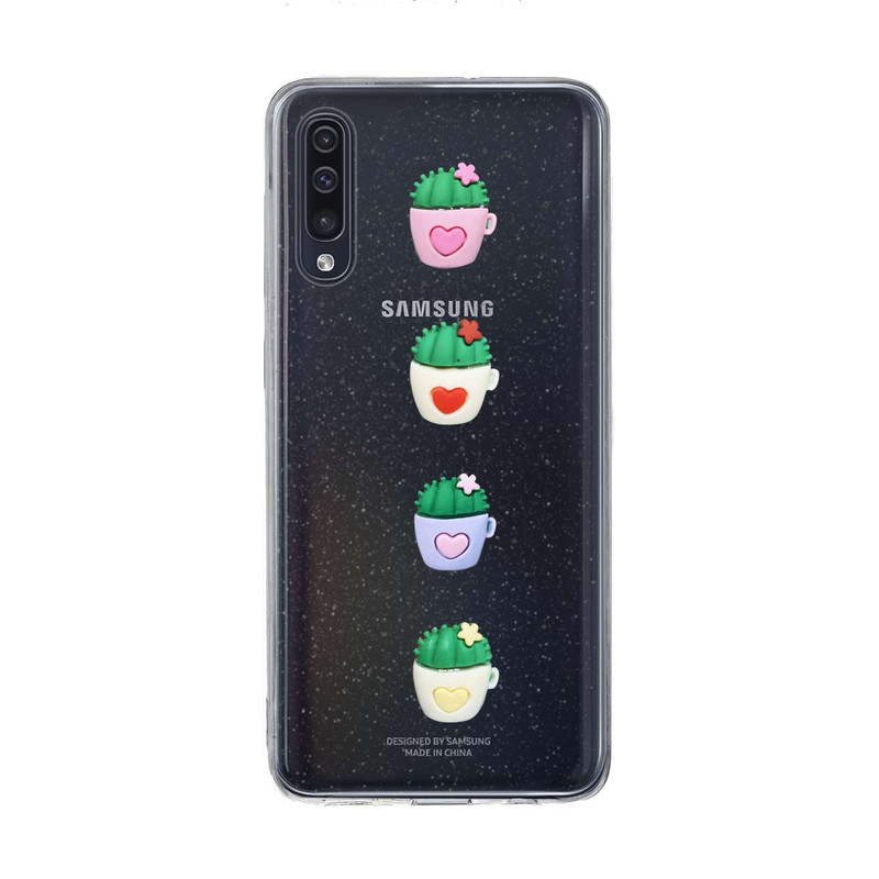 کاور دکین مدل Fanzy طرح گلدان مناسب برای گوشی موبایل سامسونگ Galaxy A50 /A30s / A50s