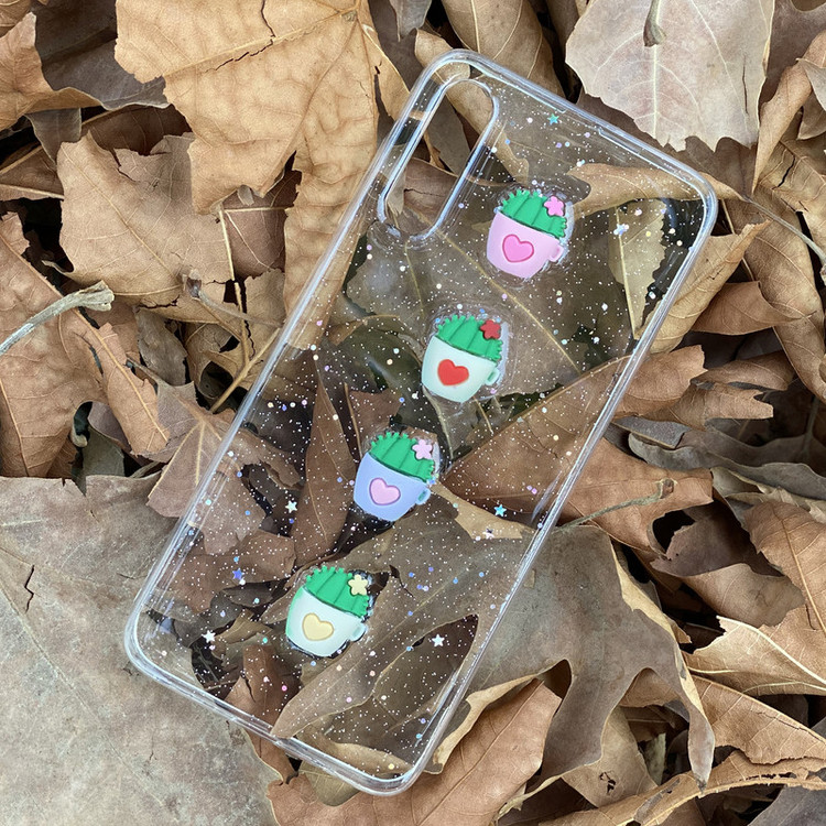 کاور دکین مدل Fanzy طرح گلدان مناسب برای گوشی موبایل سامسونگ Galaxy A50 /A30s / A50s