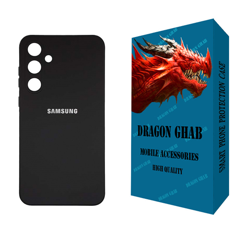 کاور دراگون قاب مدل سیلیکونی مناسب برای گوشی موبایل سامسونگ Galaxy A35