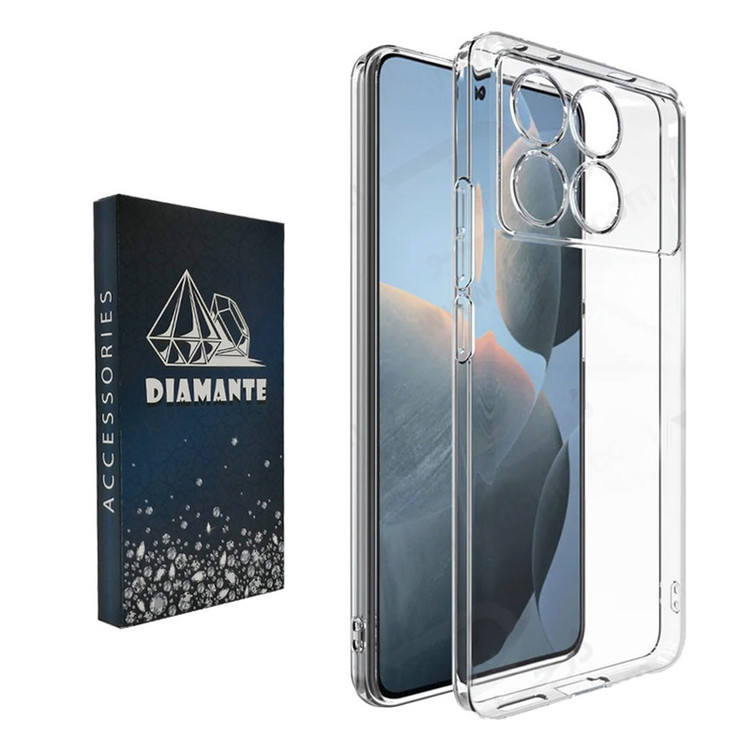 کاور دیامانته مدل Bianco Navy مناسب برای گوشی موبایل شیائومی Poco X6 Pro 5G