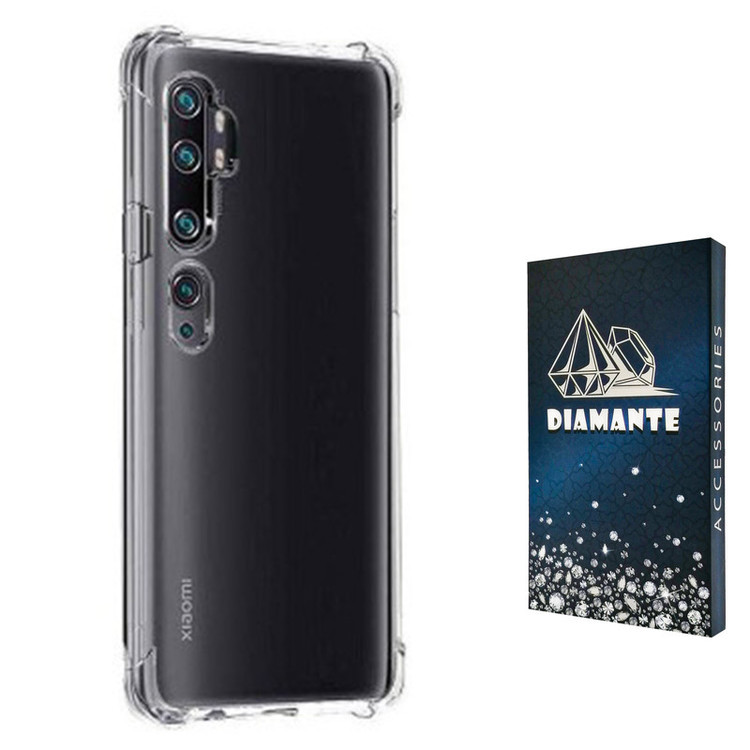 کاور دیامانته مدل shiny navy مناسب برای گوشی موبایل شیائومی Mi CC9 Pro/Mi Note 10/Mi Note 10 Pro