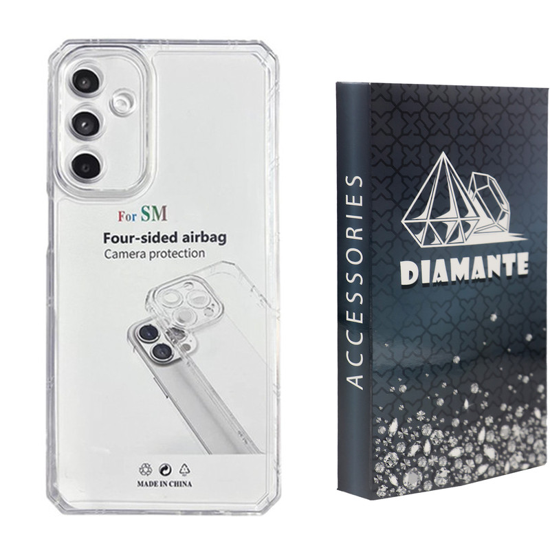 کاور دیامانته مدل Nahid Navy مناسب برای گوشی موبایل سامسونگ Galaxy A16