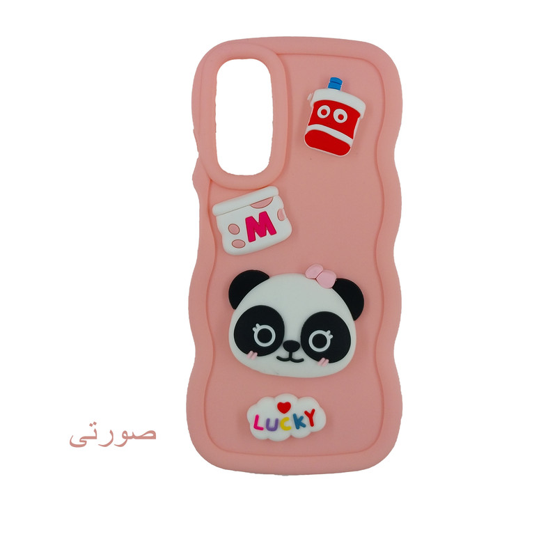 کاور لیمیا مدل عروسکی برجسته مناسب برای گوشی موبایل سامسونگ Galaxy A15