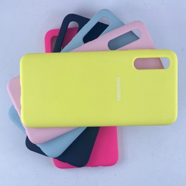 کاور مدل سیلیکونی کد 05987 مناسب برای گوشی موبایل سامسونگ Galaxy A70