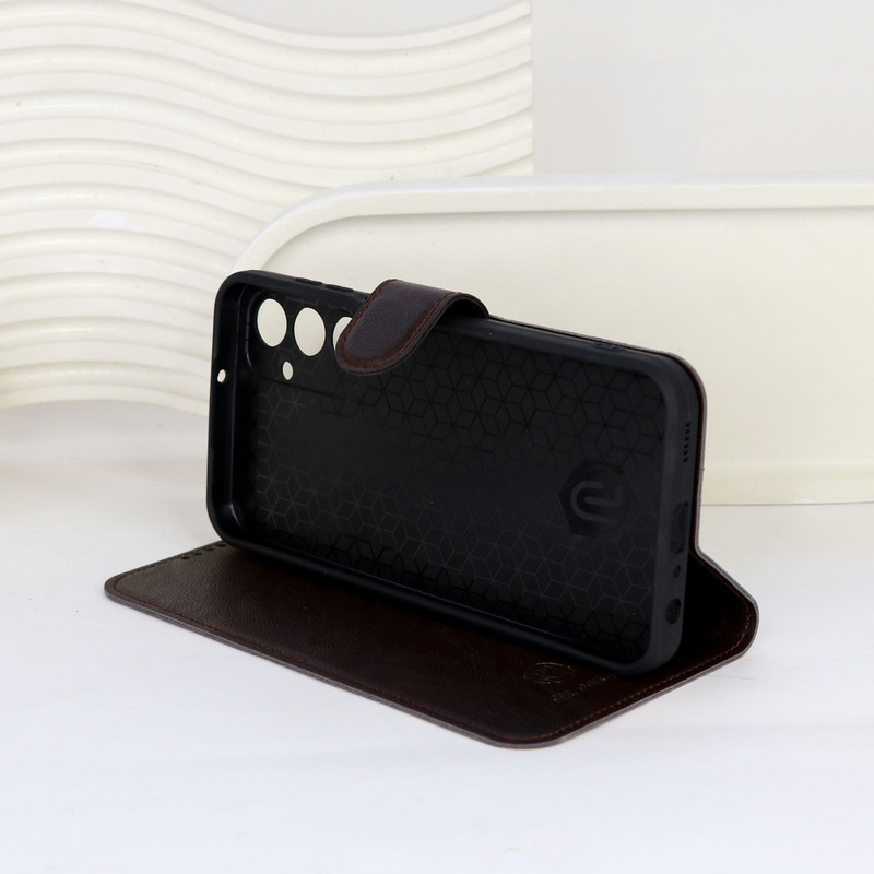 کیف کلاسوری پل پرایم مدل چرمی کد LCM-5003 مناسب برای گوشی موبایل سامسونگ Galaxy A15