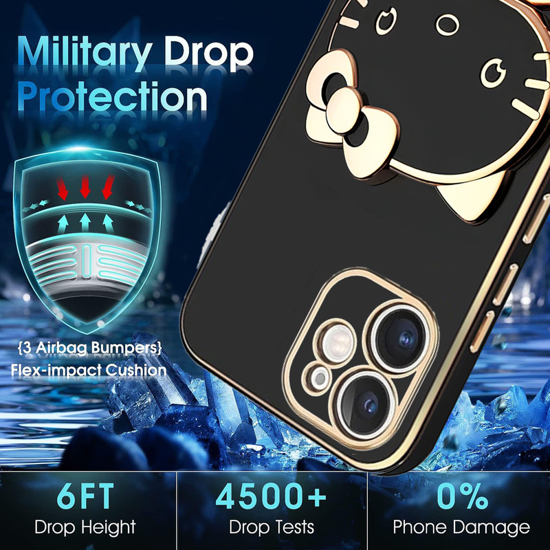 کاور اسپارتان مدل Kitty Strap مناسب برای گوشی موبایل اپل iPhone 11 به همراه بند