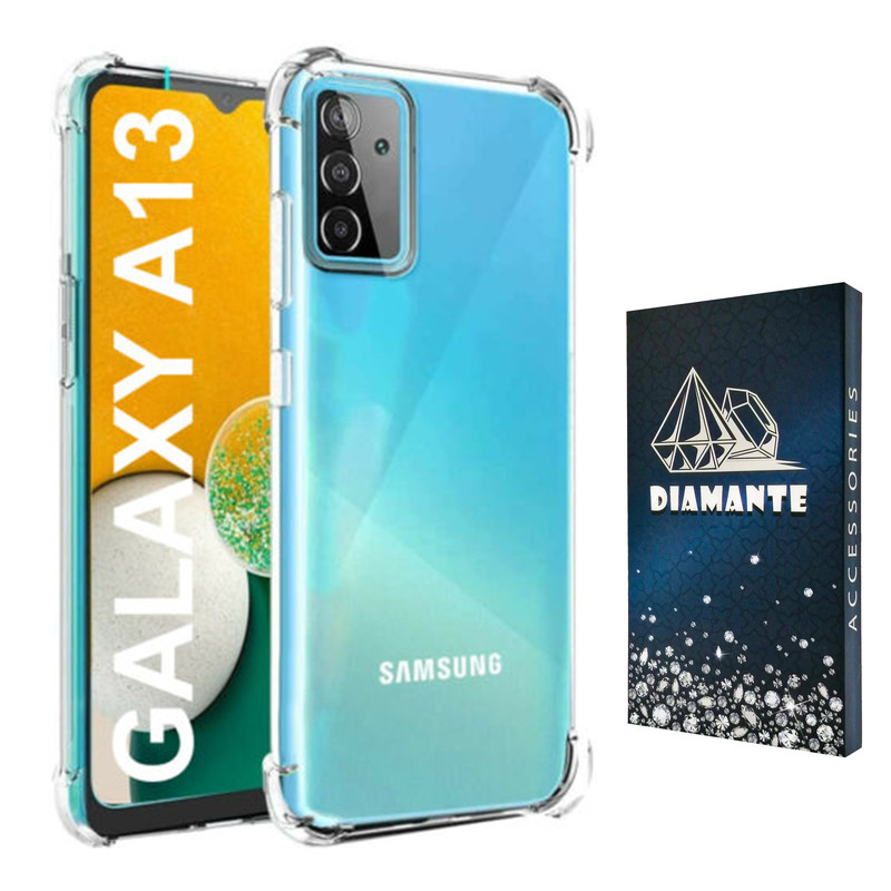 کاور دیامانته مدل shiny navy مناسب برای گوشی موبایل سامسونگ Galaxy A13 5G / M13 4G
