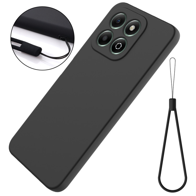 کاور گاردتک مدل Silicone Strap مناسب برای گوشی موبایل آنر Honor X6B به همراه بندآویز