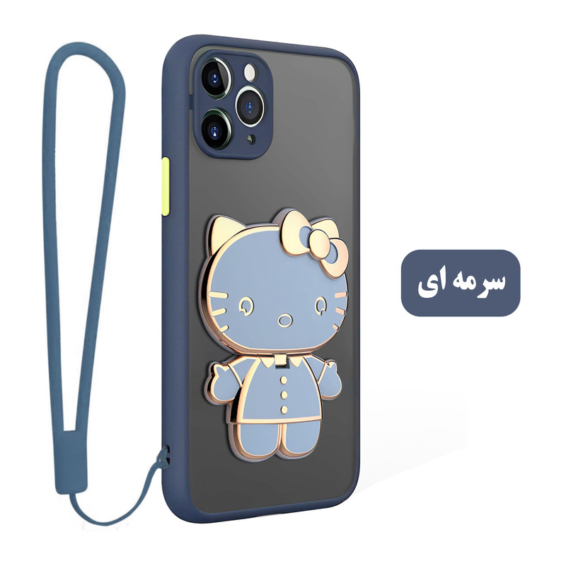 کاور اسپارتان مدل MBC Kitty مناسب برای گوشی موبایل سامسونگ Galaxy A03 به همراه بند نگهدارنده