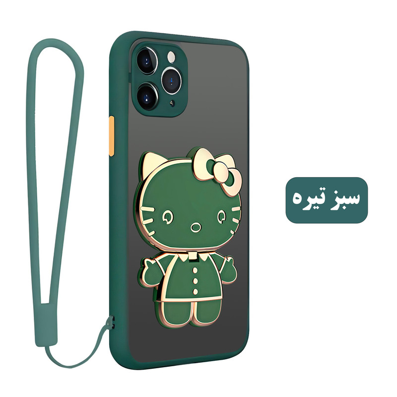 کاور اسپارتان مدل MBC Kitty مناسب برای گوشی موبایل سامسونگ Galaxy A03 به همراه بند نگهدارنده