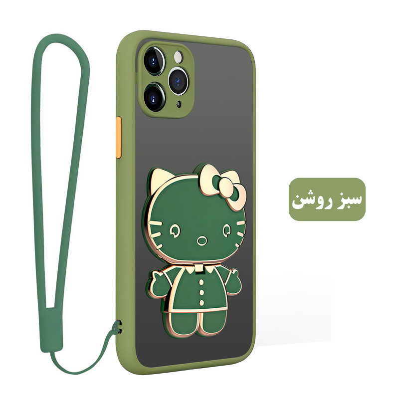 کاور اسپارتان مدل MBC Kitty مناسب برای گوشی موبایل سامسونگ Galaxy A03 به همراه بند نگهدارنده