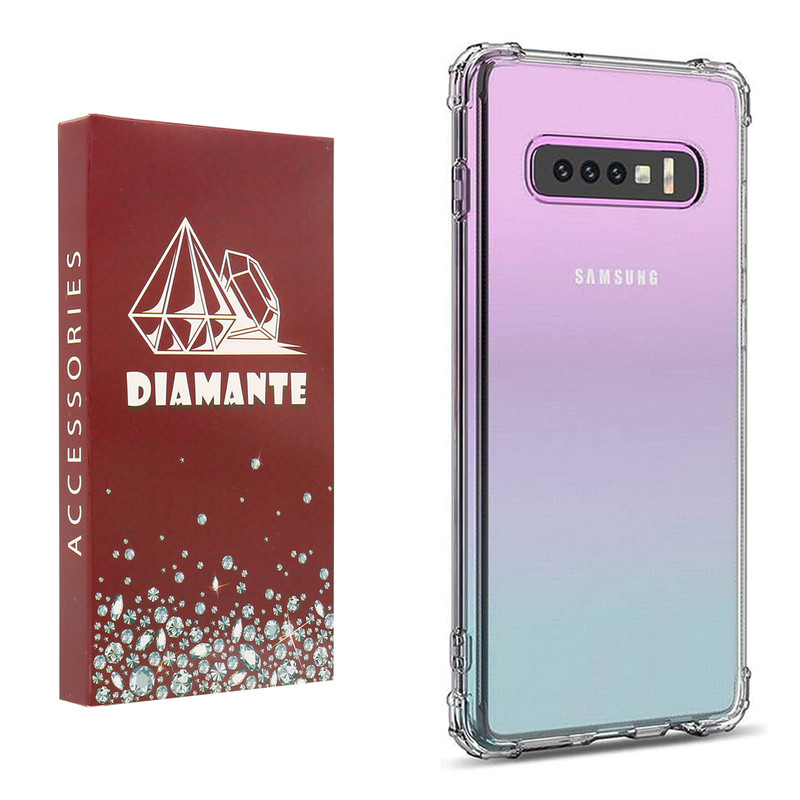 کاور دیامانته مدل Shiny Ros مناسب برای گوشی موبایل سامسونگ Galaxy S10
