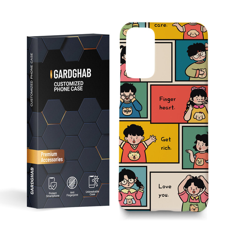کاور گارد قاب مدل فانتزی مناسب برای گوشی موبایل سامسونگ  Galaxy M23