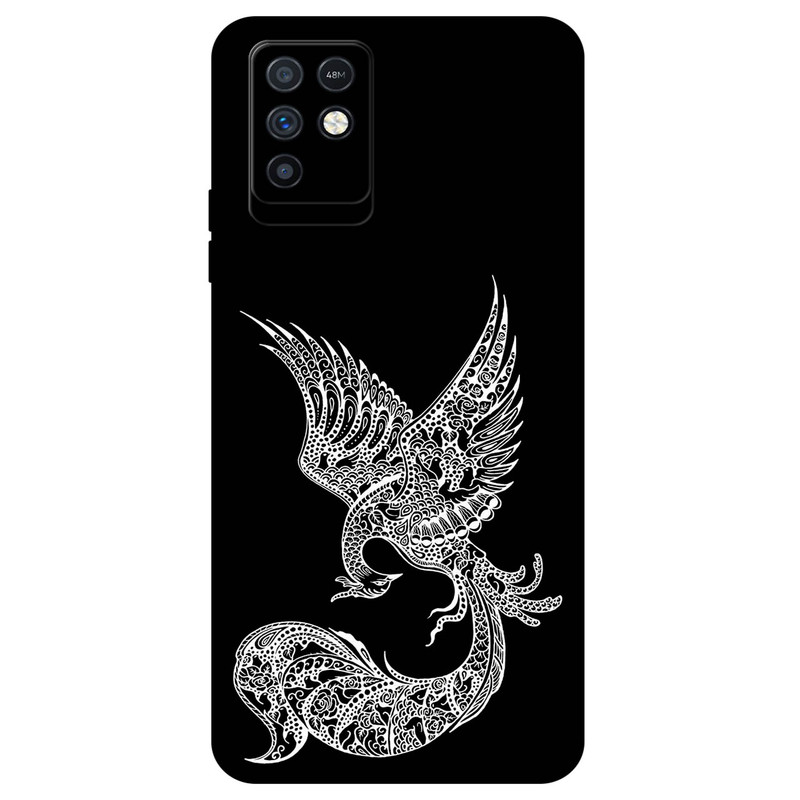 کاور مگافون طرح ققنوس مدل 1629 مناسب برای گوشی موبایل اینفینیکس Note 10