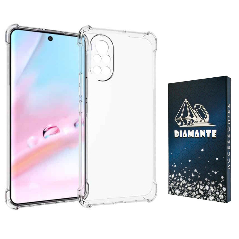 کاور دیامانته مدل shiny navy مناسب برای گوشی موبایل هوآوی Nova 8