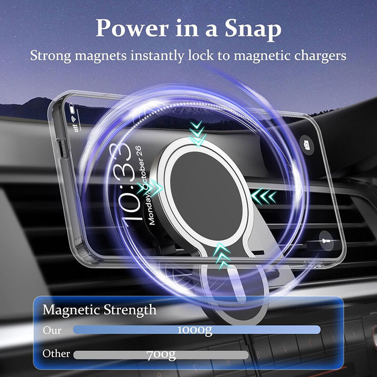 کاور مسیر مدل Clear Magnetic Magsafe مناسب برای گوشی موبایل سامسونگ Galaxy A35