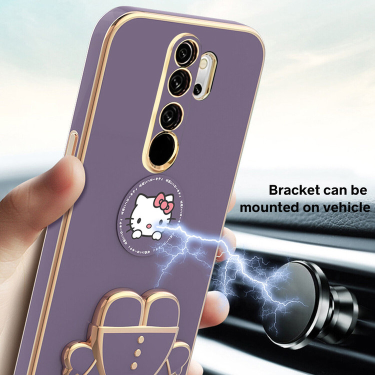 کاور اسپارتان مدل Kitty مناسب برای گوشی موبایل شیائومی Redmi Note 8 Pro به همراه بند نگهدارنده