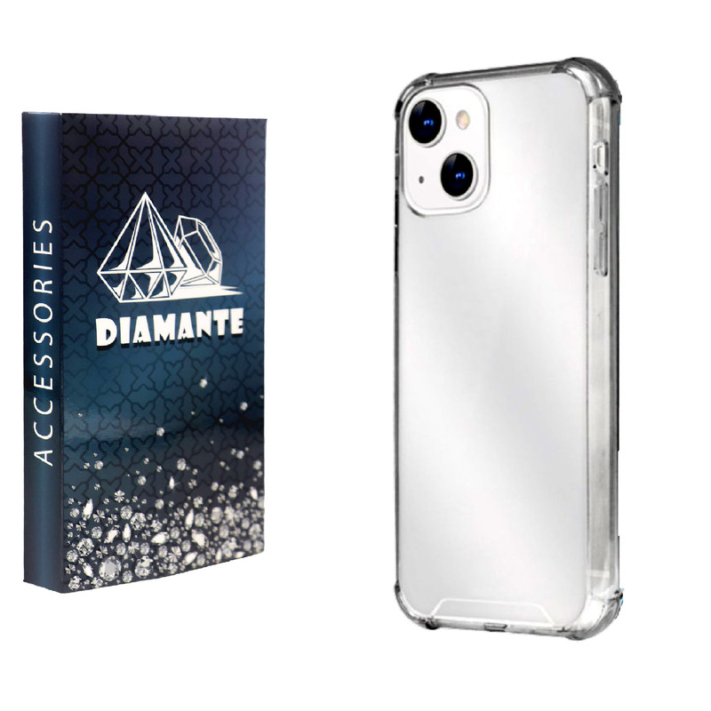 کاور دیامانته مدل Bianco Navy مناسب برای گوشی موبایل اپل iPhone 13 Mini