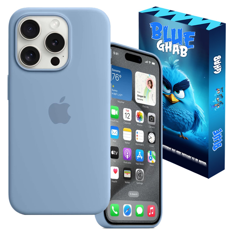 کاور بلو قاب مدل سیلیکونی پاک کنی کد 06 مناسب برای گوشی موبایل اپل iPhone 16 Pro Max