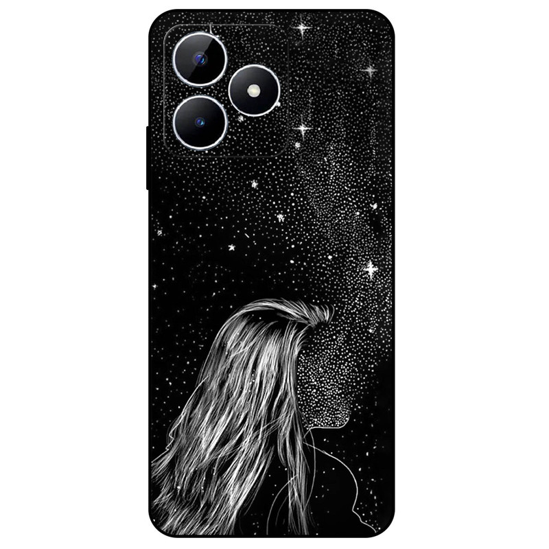 کاور مگافون طرح دخترانه مدل 8264 مناسب برای گوشی موبایل ریلمی Note 50
