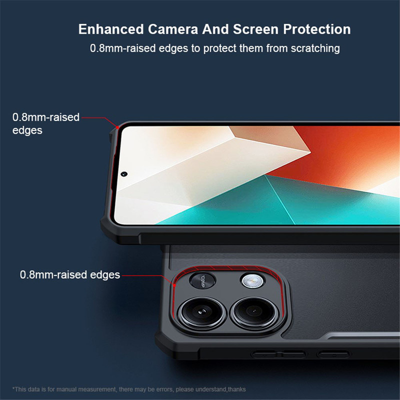 کاور گاردتک اساک مدل AntiShock Magnet Holder مناسب برای گوشی موبایل شیائومی Redmi Note 13 Pro 4G/ Poco M6 Pro 4G