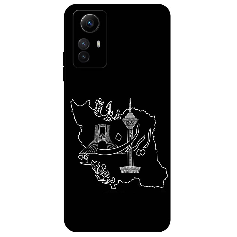 کاور مگافون طرح ایران مدل 1870 مناسب برای گوشی موبایل شیائومی Redmi Note 12s