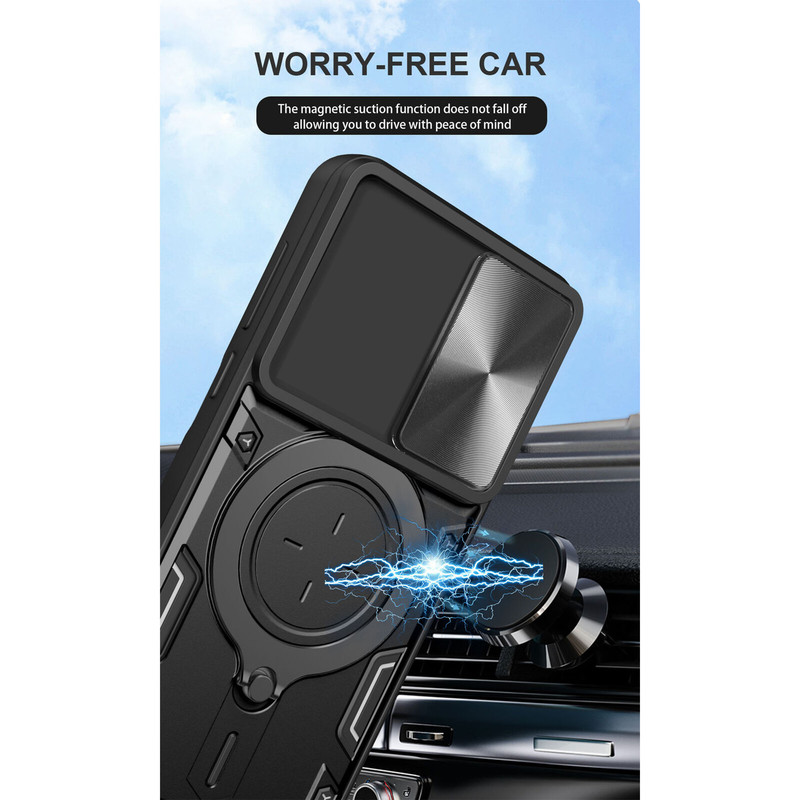 کاور اسپارتان مدل Magnet Ring مناسب برای گوشی موبایل موتورولا Moto G14