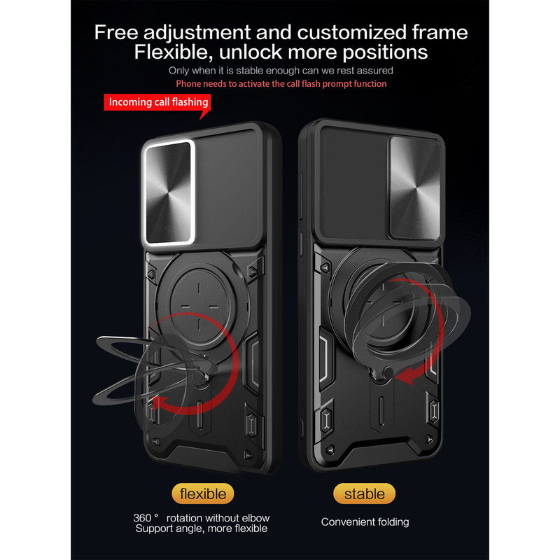 کاور اسپارتان مدل Magnet Ring مناسب برای گوشی موبایل موتورولا Moto G14