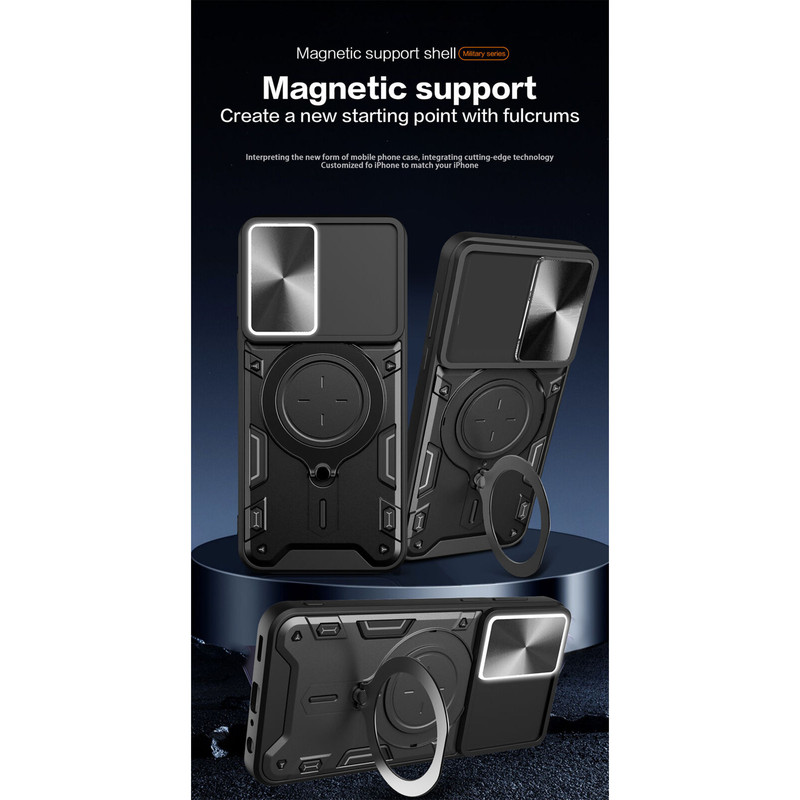 کاور اسپارتان مدل Magnet Ring مناسب برای گوشی موبایل موتورولا Moto G14