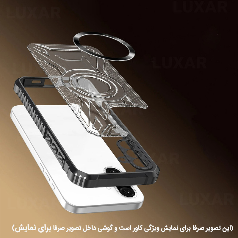 کاور لوکسار مدل 12promax _Luxmag مناسب برای گوشی موبایل اپل iPhone 12 Pro Max