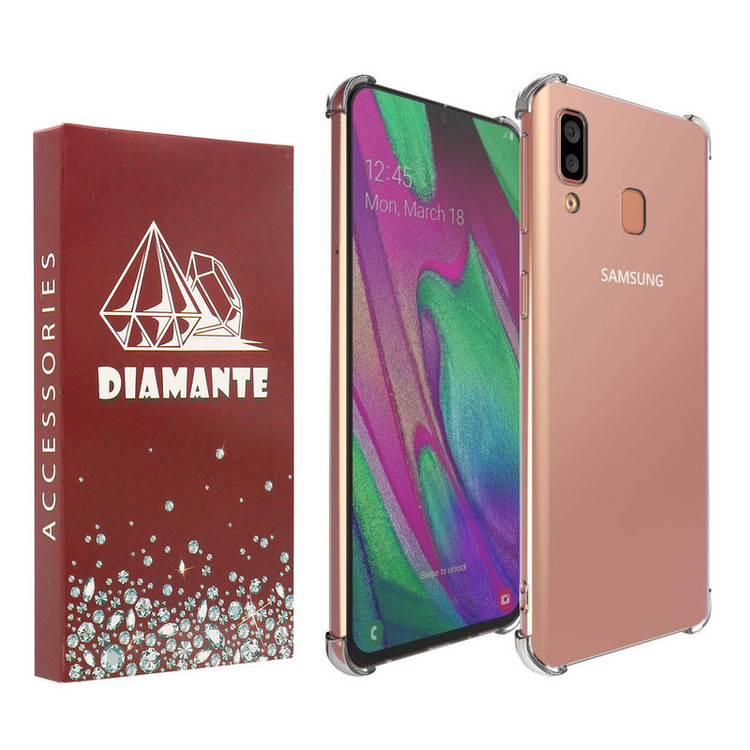 کاور دیامانته مدل Shiny Ros مناسب برای گوشی موبایل سامسونگ Galaxy A40