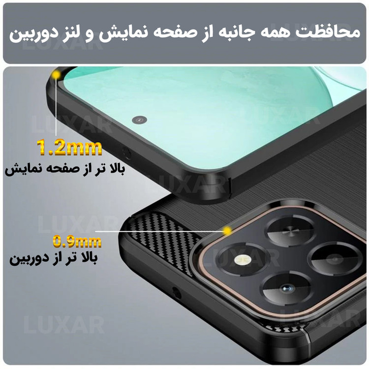 کاور لوکسار مدل x6c -LS مناسب برای گوشی موبایل آنر X6C