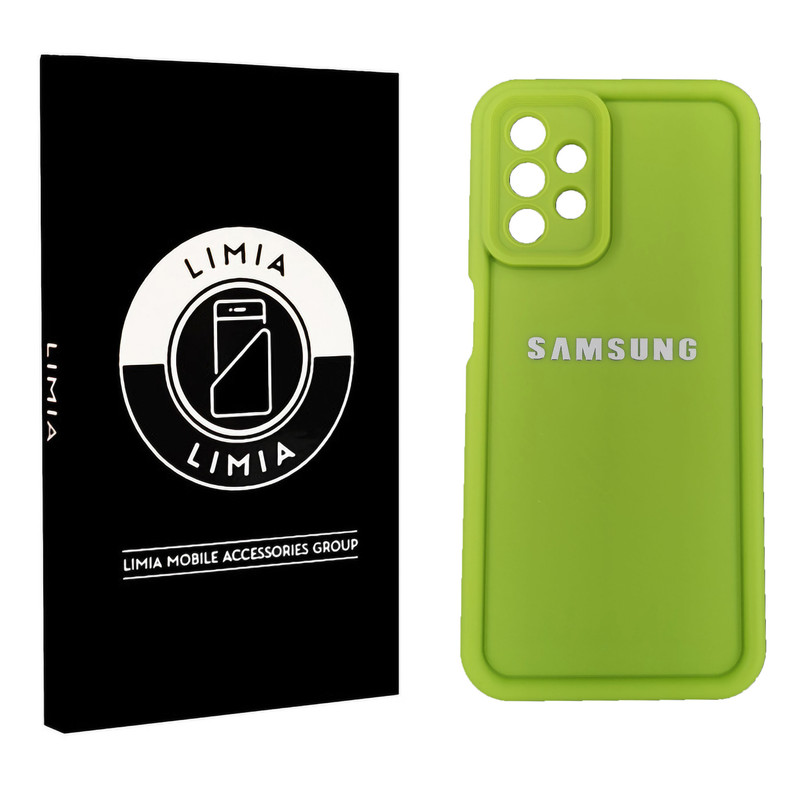 کاور لیمیا مدل کلاسیک ژله ای طرح سولید مناسب برای گوشی موبایل سامسونگ Galaxy A32 4G