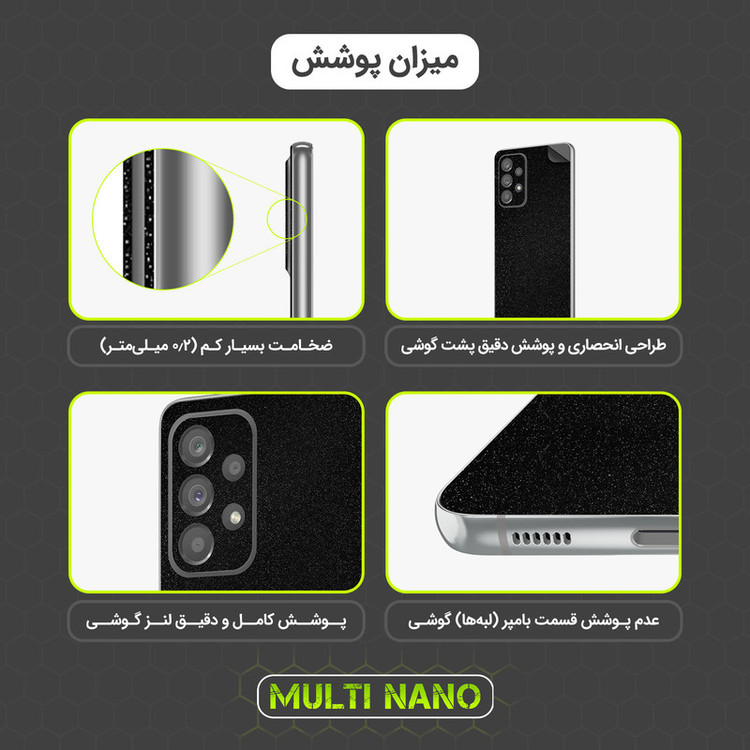 برچسب پوششی مولتی نانو مدل X-F1G مناسب برای گوشی موبایل هوآوی P20 Lite