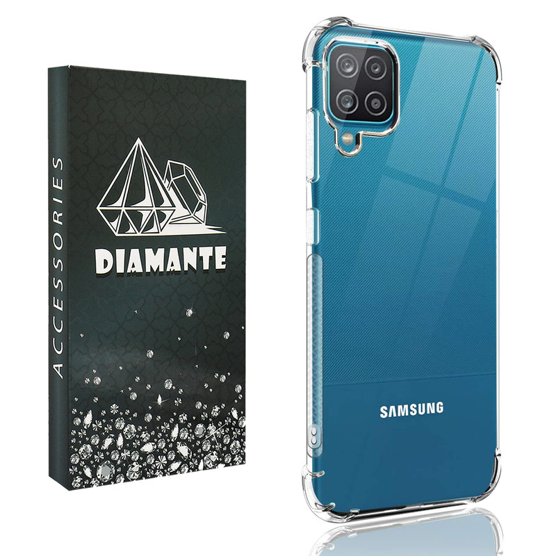 کاور دیامانته مدل Bianco Navy مناسب برای گوشی موبایل سامسونگ Galaxy M12