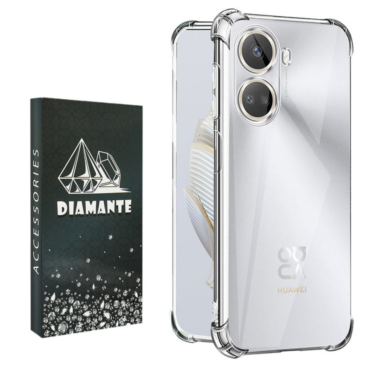 کاور دیامانته مدل Bianco navy مناسب برای گوشی موبایل هوآوی Nova 10 SE