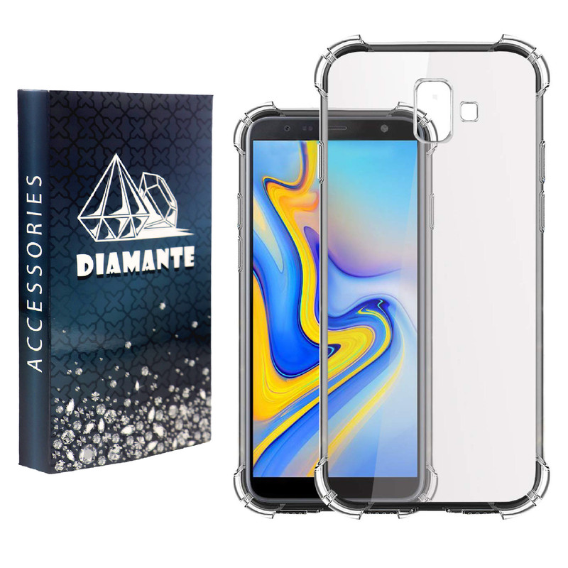 کاور دیامانته مدل Bianco Navy مناسب برای گوشی موبایل سامسونگ Galaxy J6 Plus