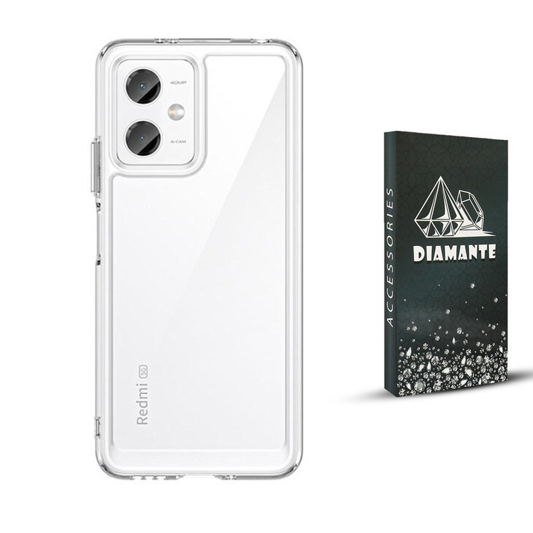 کاور دیامانته مدل Nahid Navy مناسب برای گوشی موبایل شیائومی Redmi12 4G