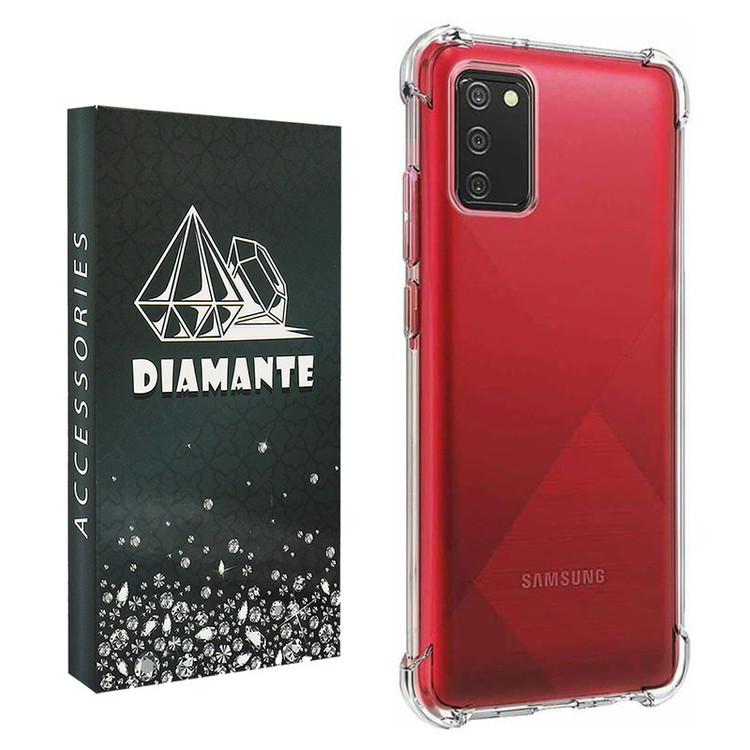 کاور دیامانته مدل Bianco Navy مناسب برای گوشی موبایل سامسونگ Galaxy A03S