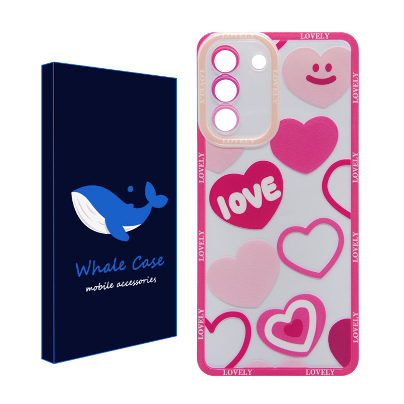 کاور وال کیس مدل Heart مناسب برای گوشی موبایل سامسونگ Galaxy S21 FE